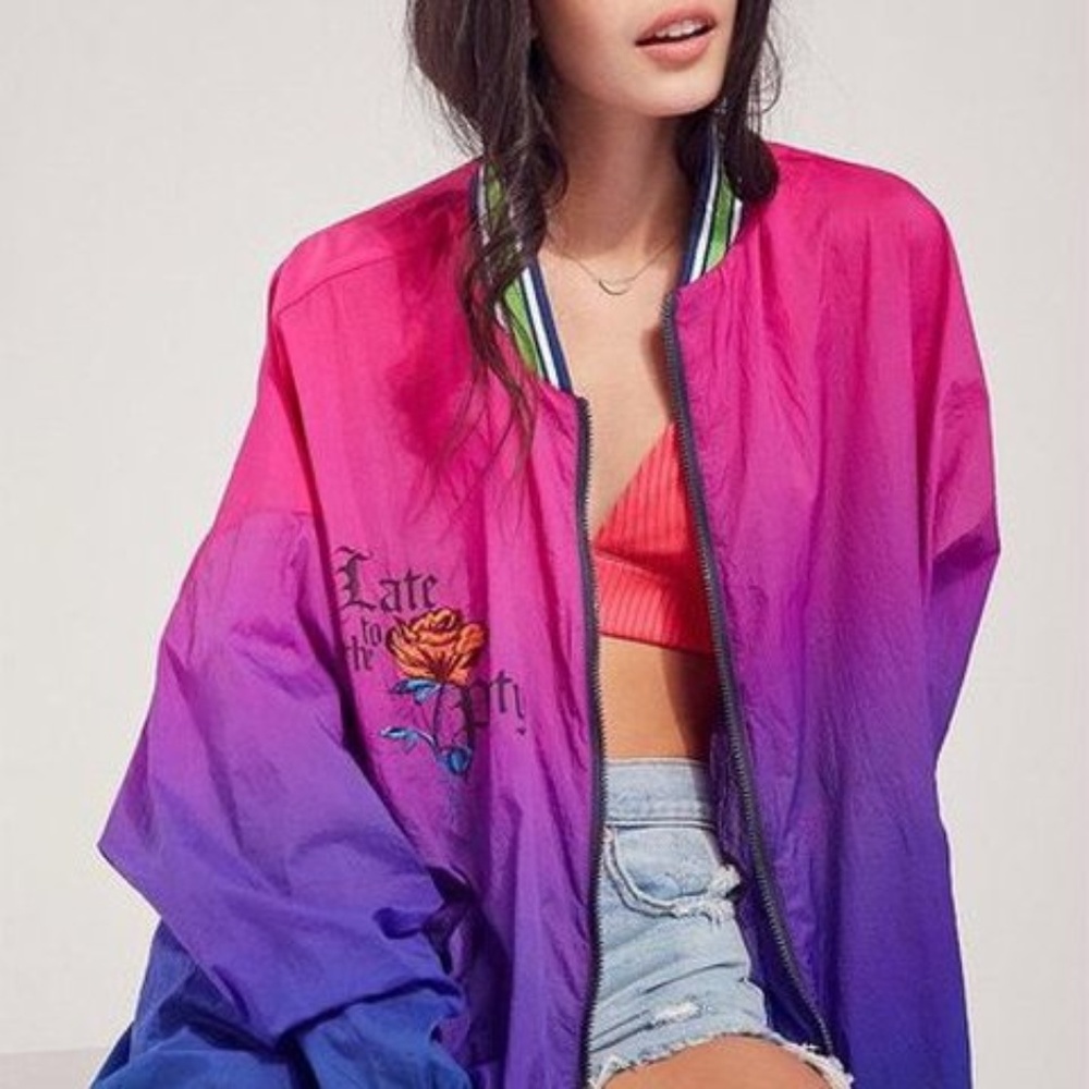 Urban Outfitters Oversized Bomber Jacket - Picture 6 of 8